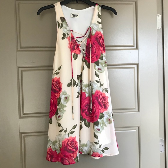 Show Me Your MUMU Floral Dress Small - Picture 4 of 7